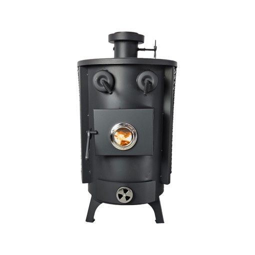 장터 상품 [[특가판매] 태양 원형 화목난로 장작난로 30평/40평형 고구마 구이통 내장 안전망 장착] 썸네일