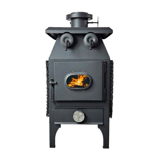 장터 상품 [[특가판매] 태양 사각 화목난로 장작난로 40평/50평형 고구마 구이통 내장 안전망 장착] 썸네일