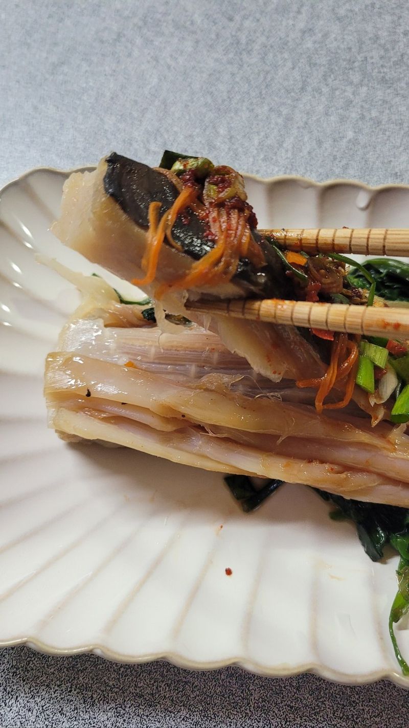 영호수산 고양석님의 장터 판매 상품 [홍어찜, 홍어무침용 할인판매 ] 첨부 사진