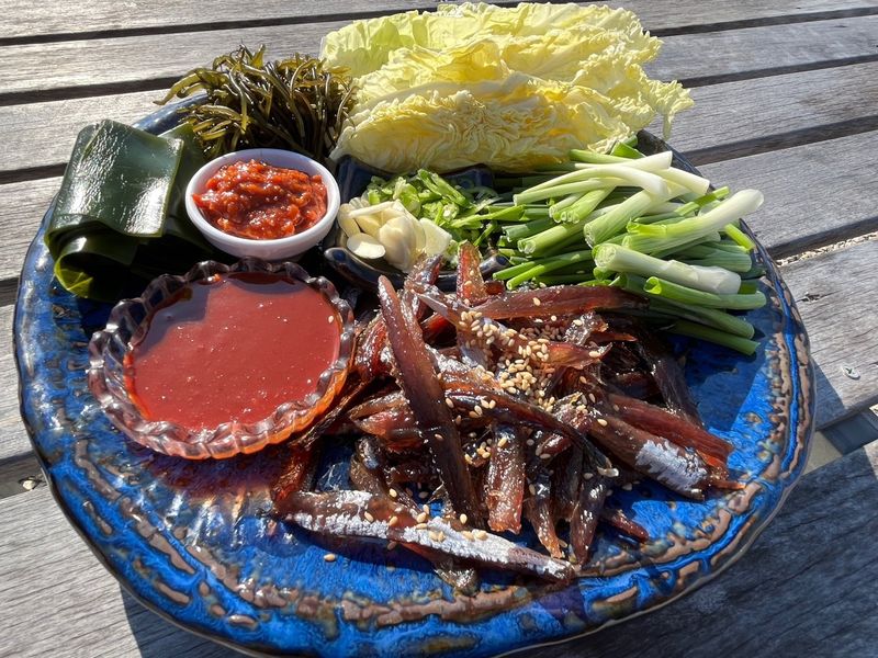 장터 상품 [포항 구룡포 과메기 단품/야채세트 (최저가)] 썸네일