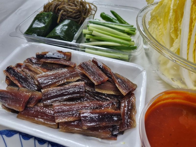 프룻하늬님의 장터 판매 상품 [포항 구룡포 과메기 단품/야채세트 (최저가)] 첨부 사진