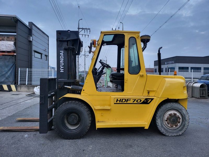 한효진님의 장터 판매 상품 [현대 HDF 7톤 디젤 중고지게차(자동발,캐빈)] 첨부 사진