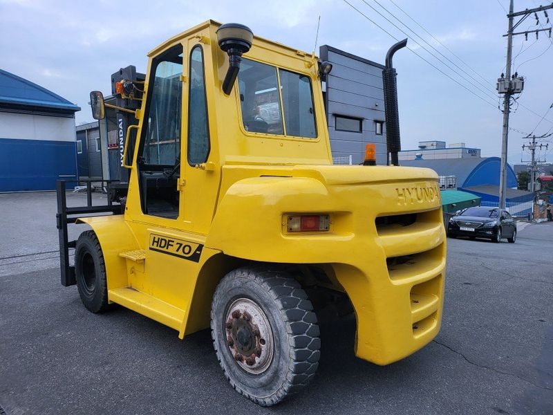 한효진님의 장터 판매 상품 [현대 HDF 7톤 디젤 중고지게차(자동발,캐빈)] 첨부 사진