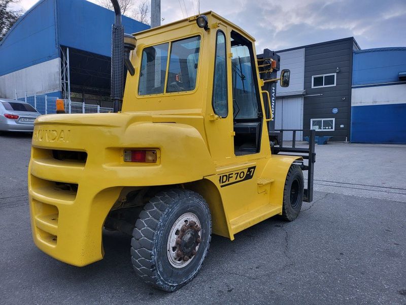 한효진님의 장터 판매 상품 [현대 HDF 7톤 디젤 중고지게차(자동발,캐빈)] 첨부 사진