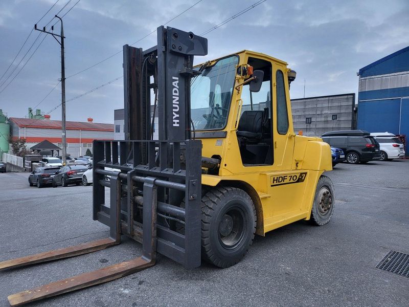 한효진님의 장터 판매 상품 [현대 HDF 7톤 디젤 중고지게차(자동발,캐빈)] 첨부 사진