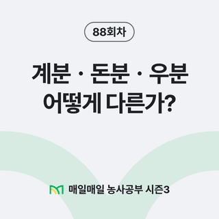 팜모닝 농사공부님의 매일매일 농사공부 · 매일매일 농사공부 작성글 사진