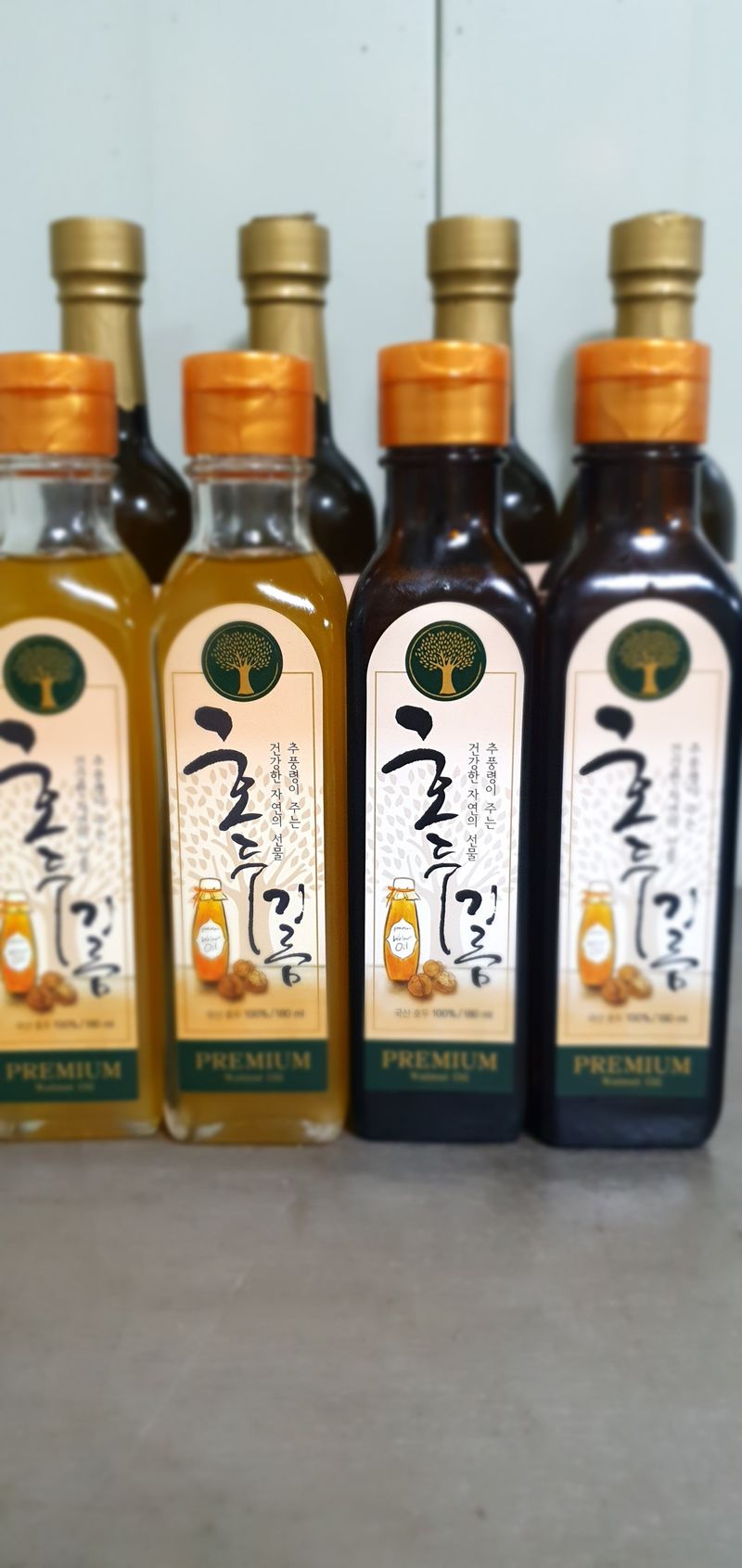 이명기님의 장터 판매 상품 [국산 호두기름180mlㅡ2병] 첨부 사진