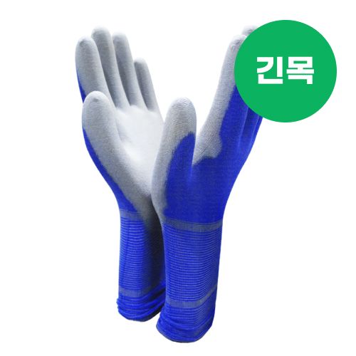 장터 상품 [순잎따기용 긴목 장갑 로얄블루 10켤레] 썸네일