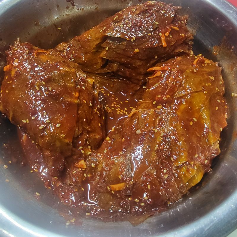 방촌대장님의 장터 판매 상품 [단풍콩잎김치] 첨부 사진