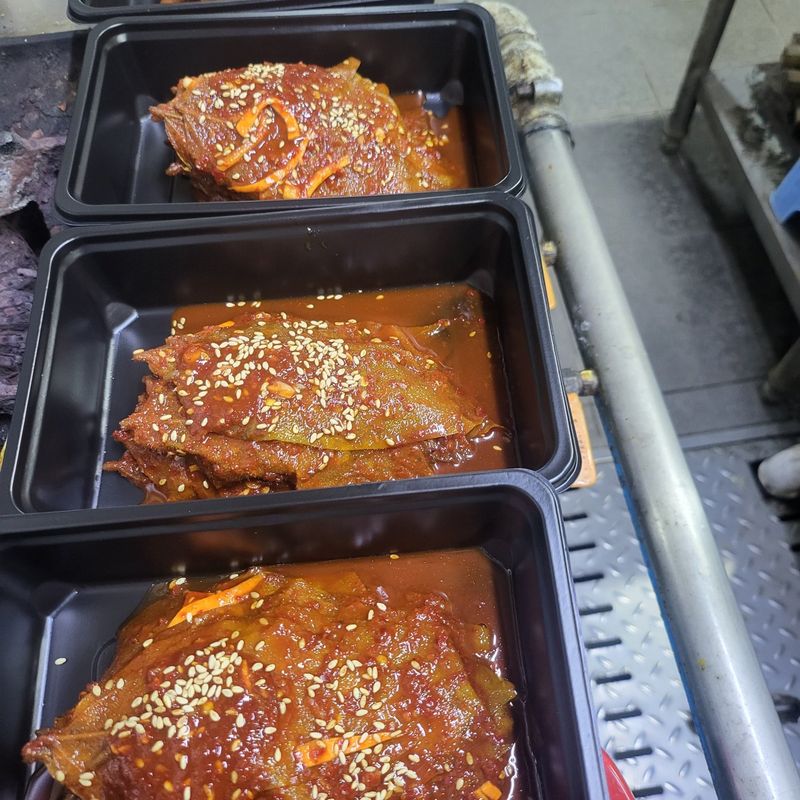 방촌대장님의 장터 판매 상품 [단풍콩잎김치] 첨부 사진