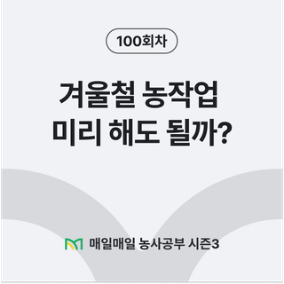 팜모닝 농사공부님의 매일매일 농사공부 · 매일매일 농사공부 작성글 사진