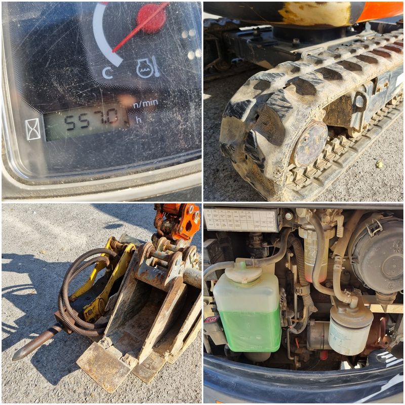 중고굴삭기 김동윤님의 장터 판매 상품 [부가세없는 중고미니굴삭기풀셋 구보다U17 초저사동 550시간] 첨부 사진