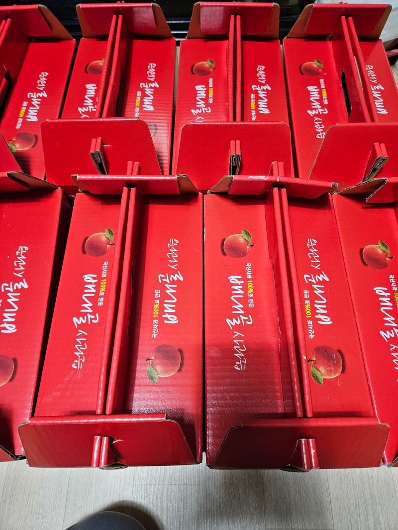 김정옥님의 장터 판매 상품 [100%사과즙] 첨부 사진