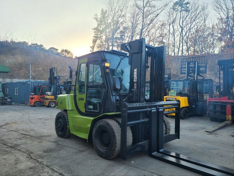 한효진님의 장터 판매 상품 [삼성 디젤7톤 중고지게차 (자동발,풀옵션)] 첨부 사진