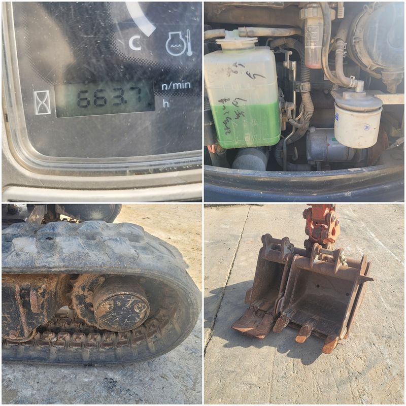 중고굴삭기 김동윤님의 장터 판매 상품 [부가세없는 중고미니굴삭기 구보다U17(신차급 가동시간)] 첨부 사진