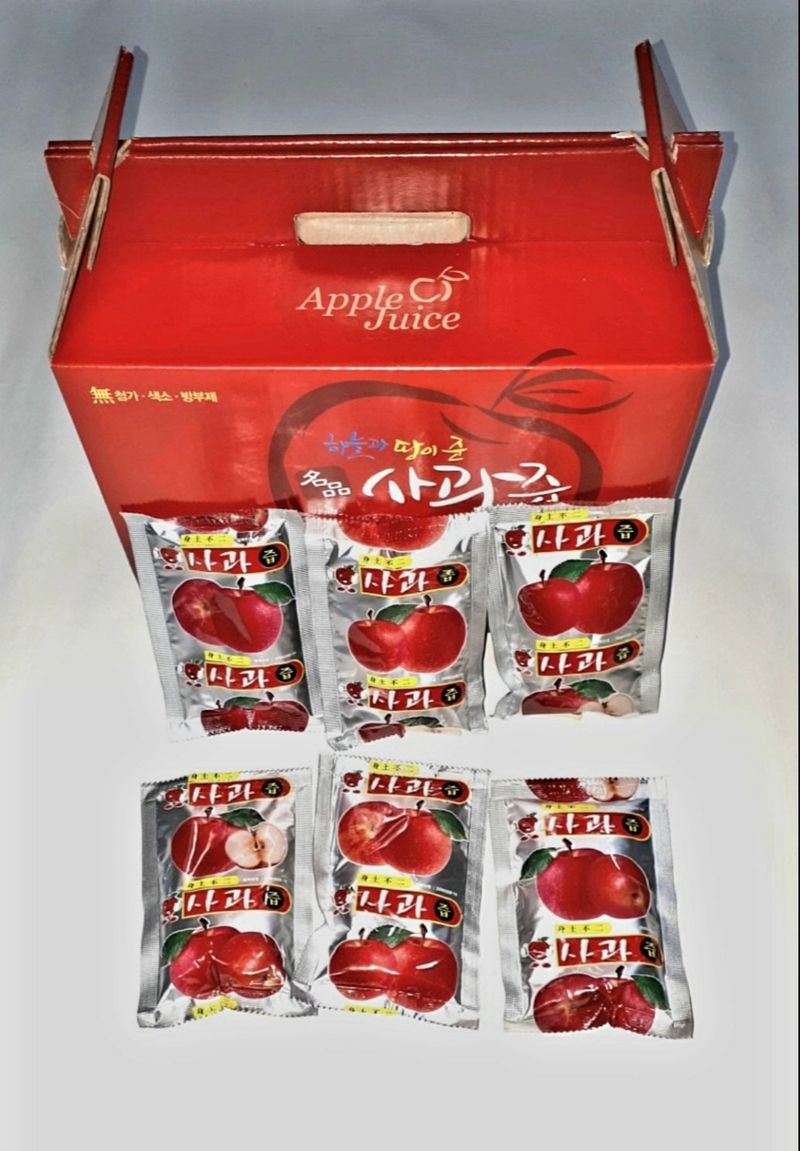 장터 상품 [고동농장 사과즙120ml 50포 2박스 ] 썸네일