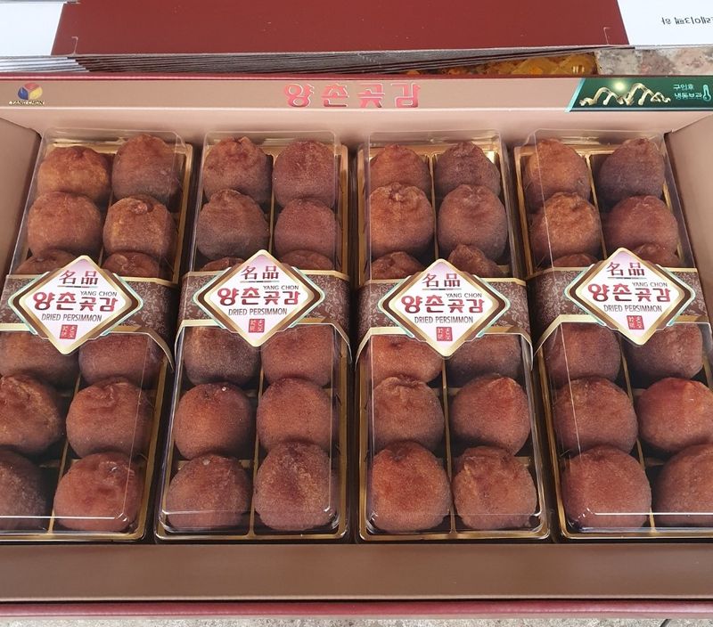 두딸맘님의 장터 판매 상품 [선물용  곶감] 첨부 사진