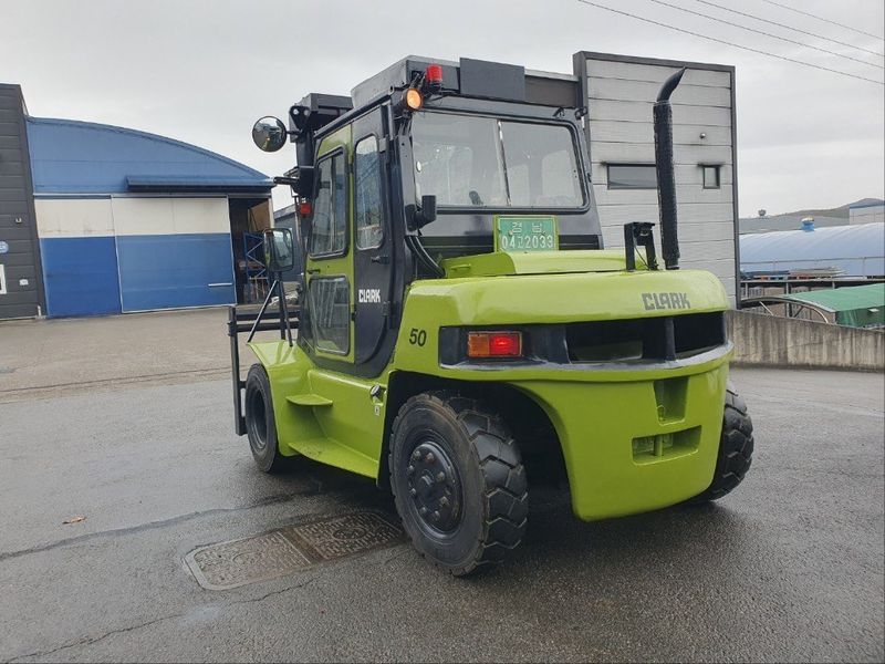 한효진님의 장터 판매 상품 [삼성 5톤 디젤 중고지게차 (자동발,풀옵션)] 첨부 사진