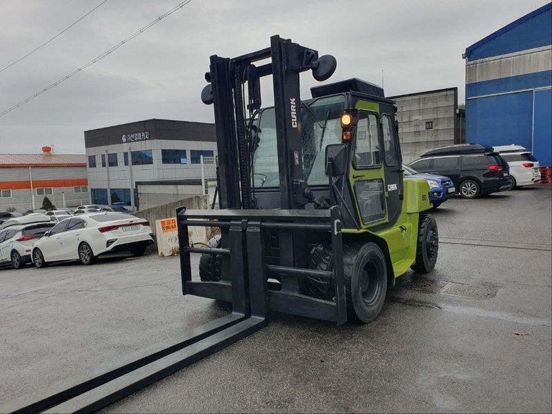 한효진님의 장터 판매 상품 [삼성 5톤 디젤 중고지게차 (자동발,풀옵션)] 첨부 사진