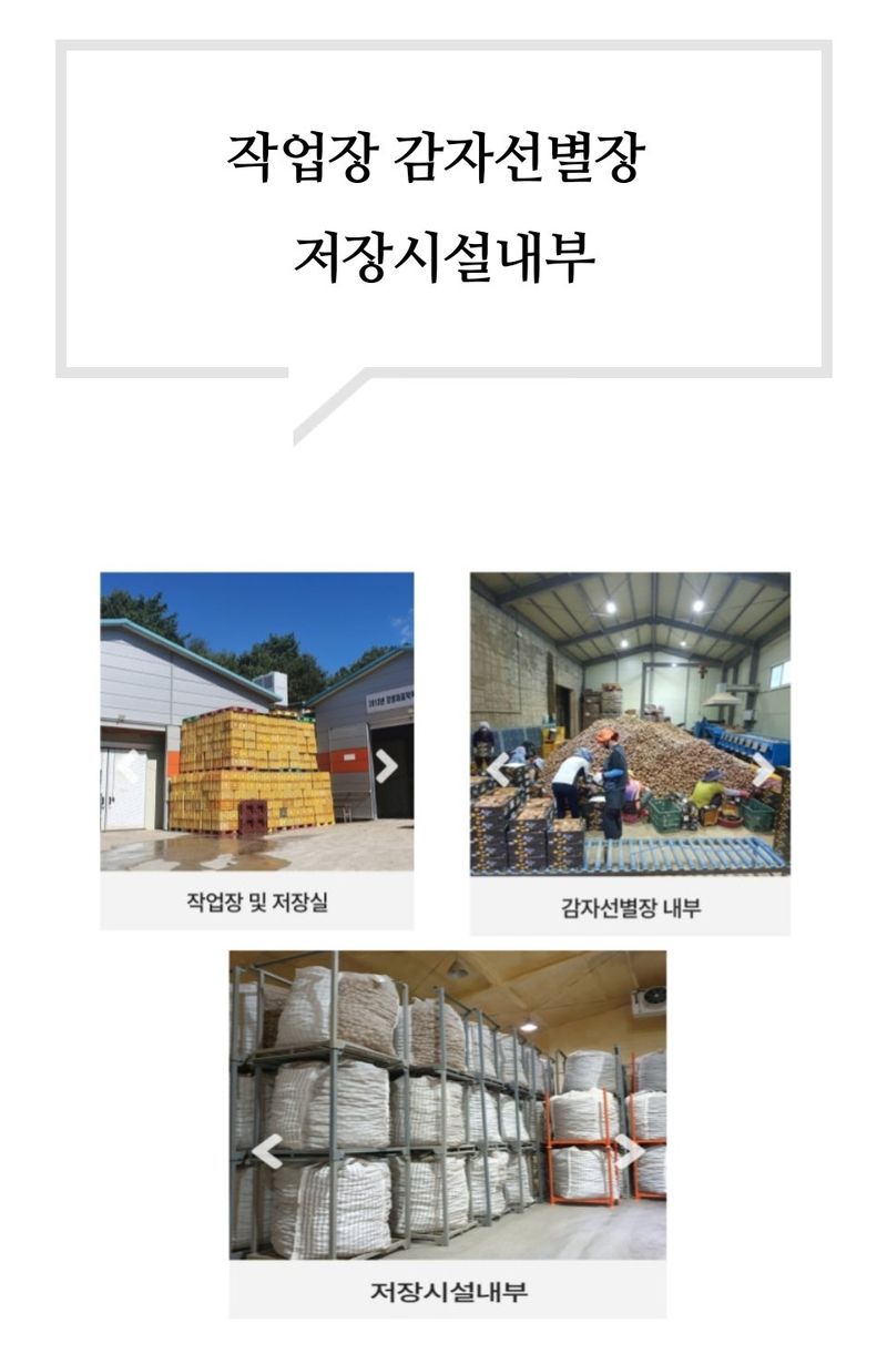 대산농사대장님의 장터 판매 상품 [왕산종묘 씨감자 홍감자 수미 두백 3kg10kg20kg] 첨부 사진