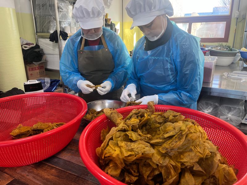 모어더더님의 장터 판매 상품 [포항 전통 콩잎 양념 장아찌] 첨부 사진