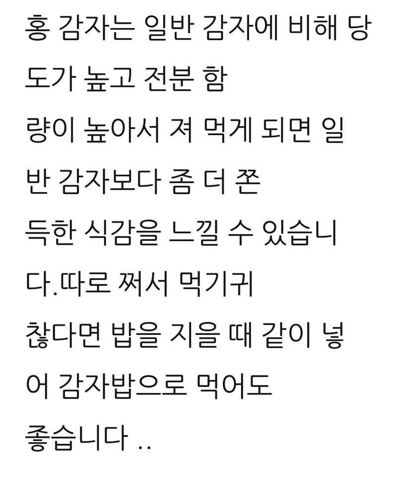 대산농사대장님의 장터 판매 상품 [왕산종묘 홍 씨감자  3kg] 첨부 사진