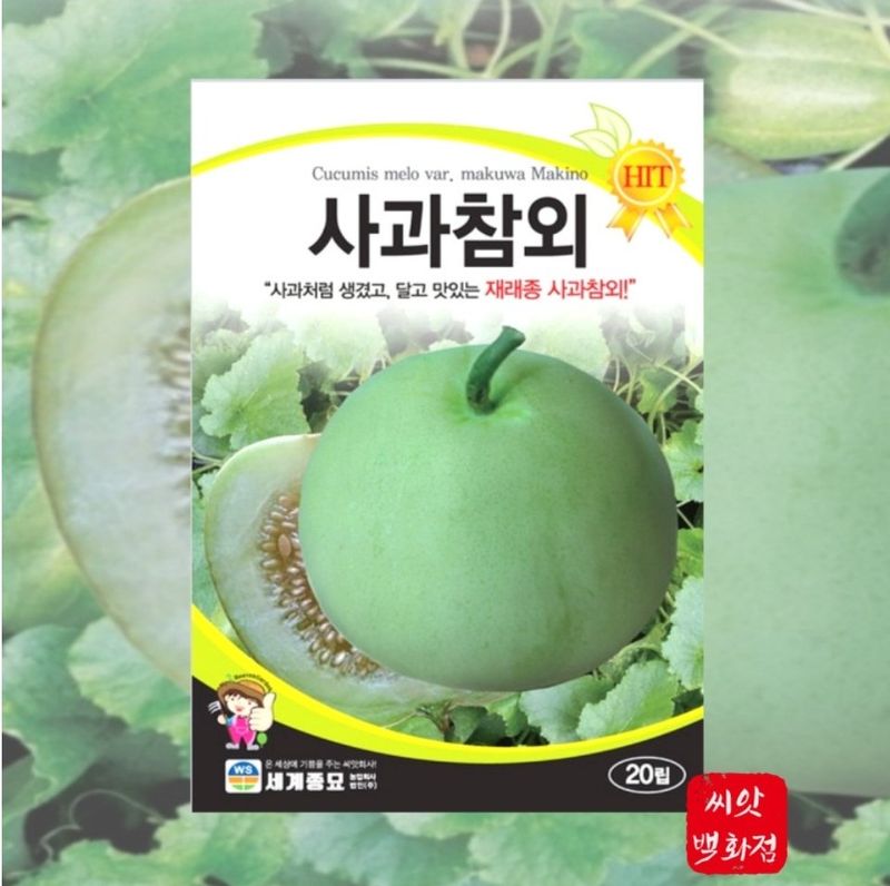 대산농사대장님의 장터 판매 상품 [애플수박 씨앗 흑피 /미니 수박씨 과일 채소씨앗 5립 종자 봄 여름 파종 ] 첨부 사진