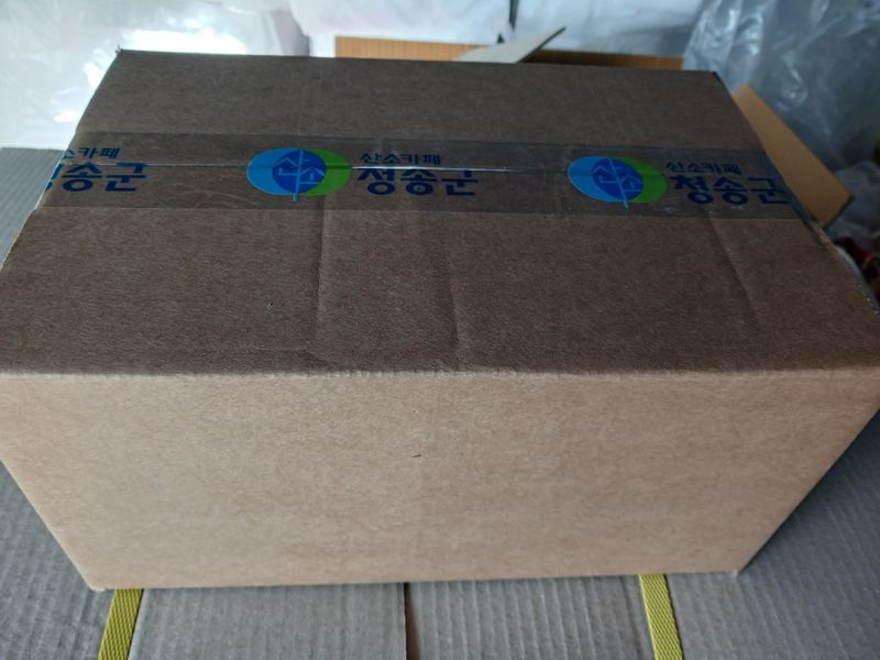 다나농원 이진우님의 장터 판매 상품 [직접 농사지은 청송산 두물 세척  햇 건고추 /청결 햇 고춧가루 600g(1근), 3kg(5근)] 첨부 사진