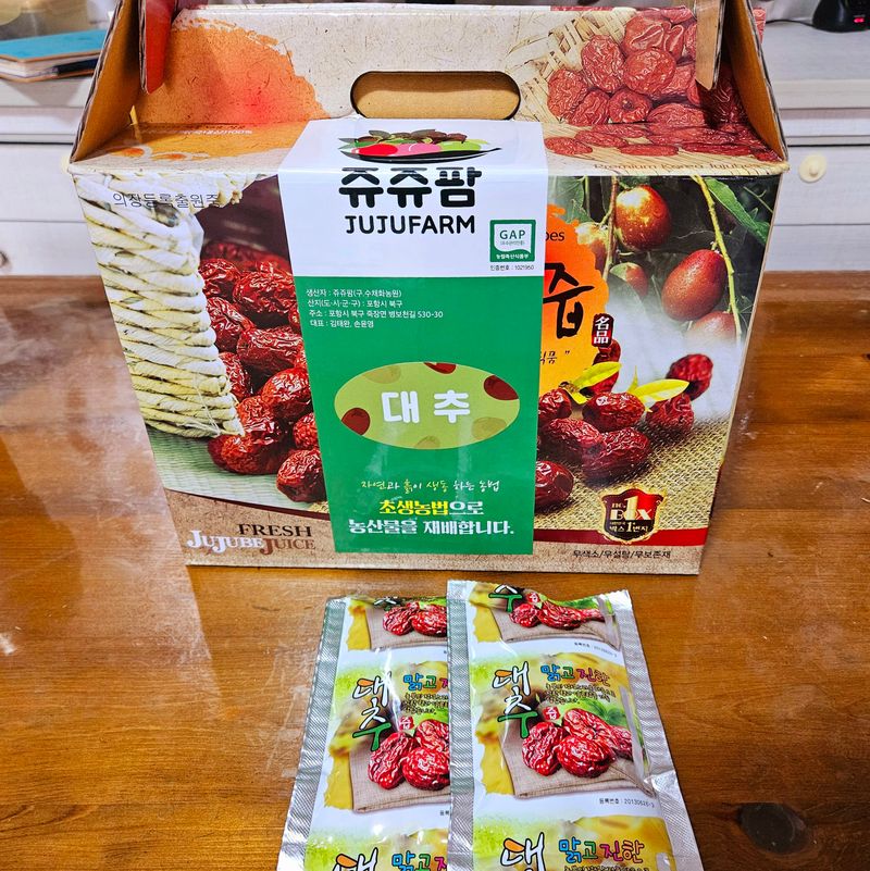 손윤영/수채화농원님의 장터 판매 상품 [수재 가마솥 대추 껄죽즙 30개] 첨부 사진