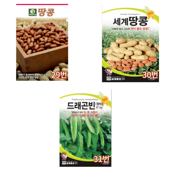 대산농사대장님의 장터 판매 상품 [콩씨앗 호랑이콩 땅콩 각종 콩종자 31종 모음전] 첨부 사진