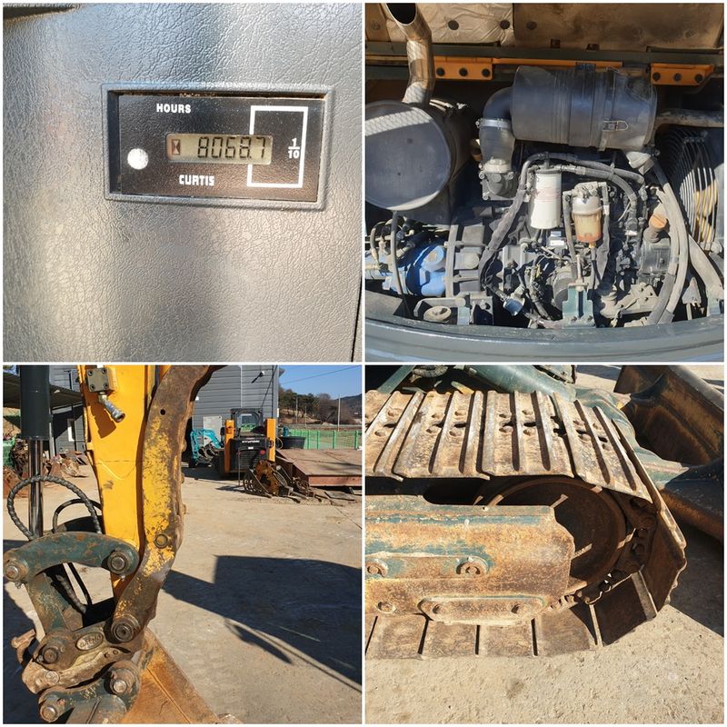 중고굴삭기 김동윤님의 장터 판매 상품 [부가세없는 중고굴삭기 현대R55 코끼리집게장착 ] 첨부 사진