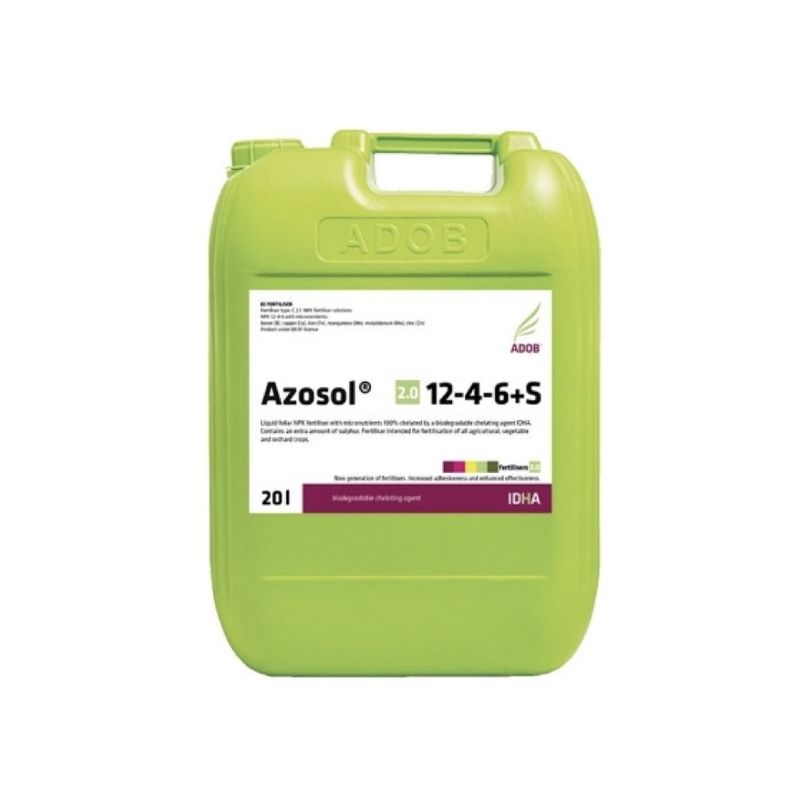 장터 상품 [[아도브] 아조솔 (12-4-6+S) 20L 4종 복합비료] 썸네일