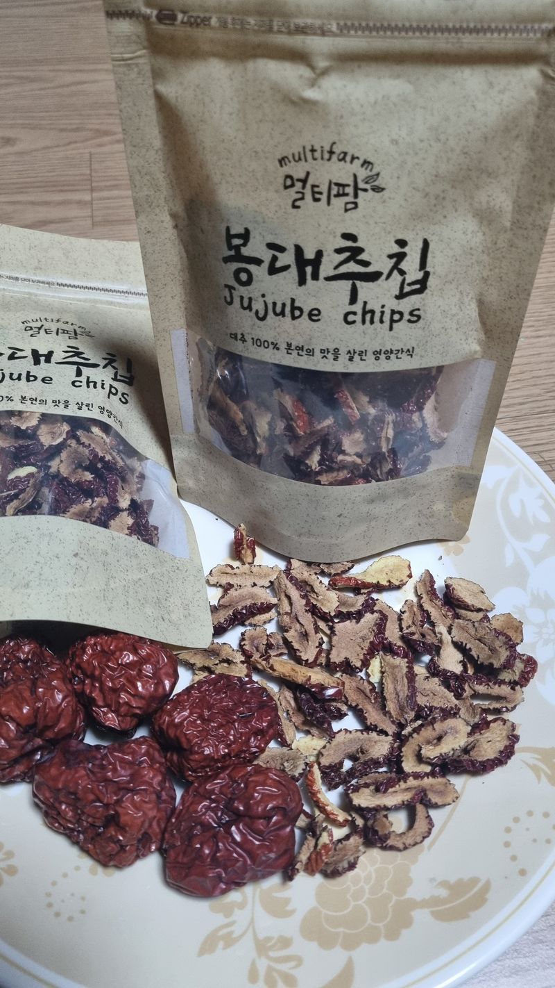 장터 상품 [대추칩  180g] 썸네일