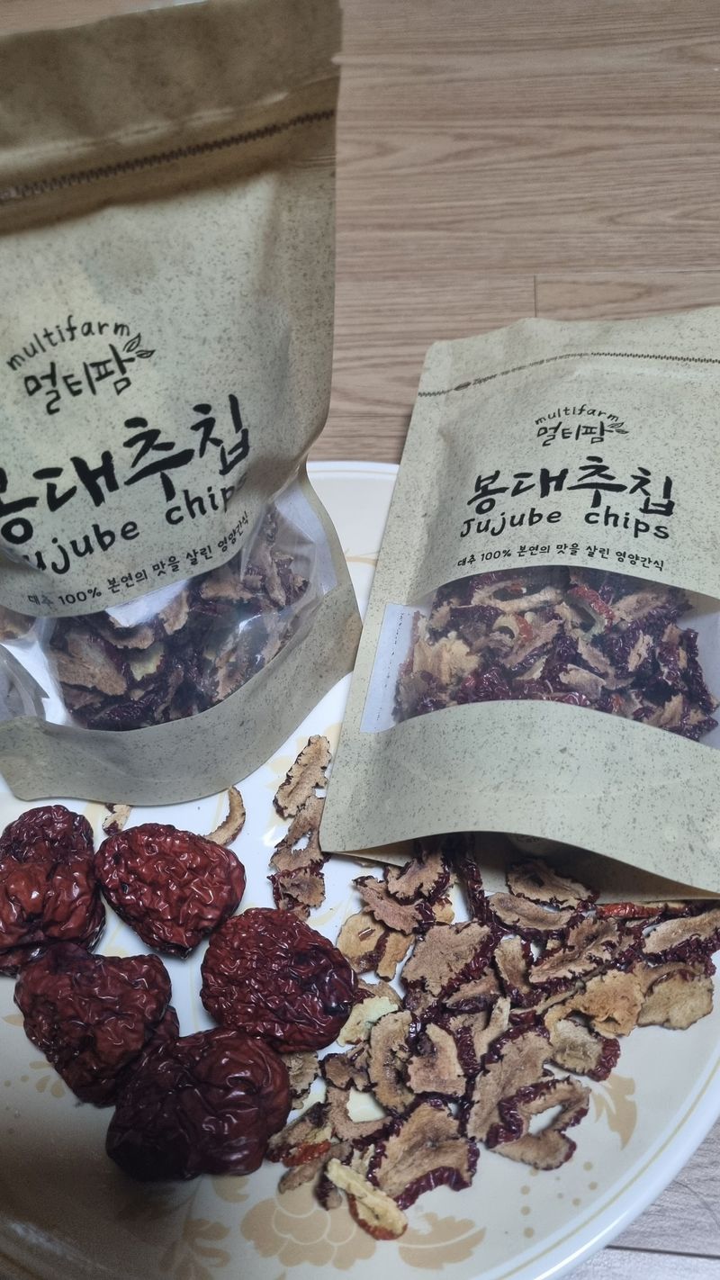 오학봉(멀티팜)님의 장터 판매 상품 [대추칩  180g] 첨부 사진