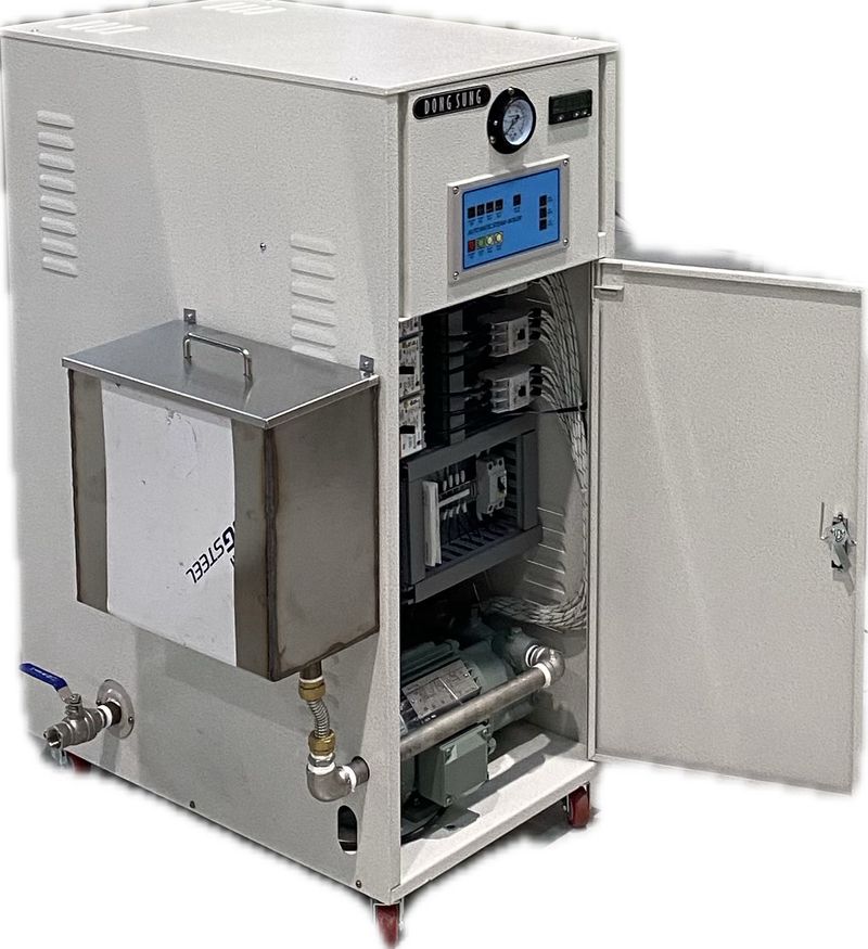 동성에너지님의 장터 판매 상품 [소농장 볏짚 살균 찜 전용 스팀전기보일러] 첨부 사진