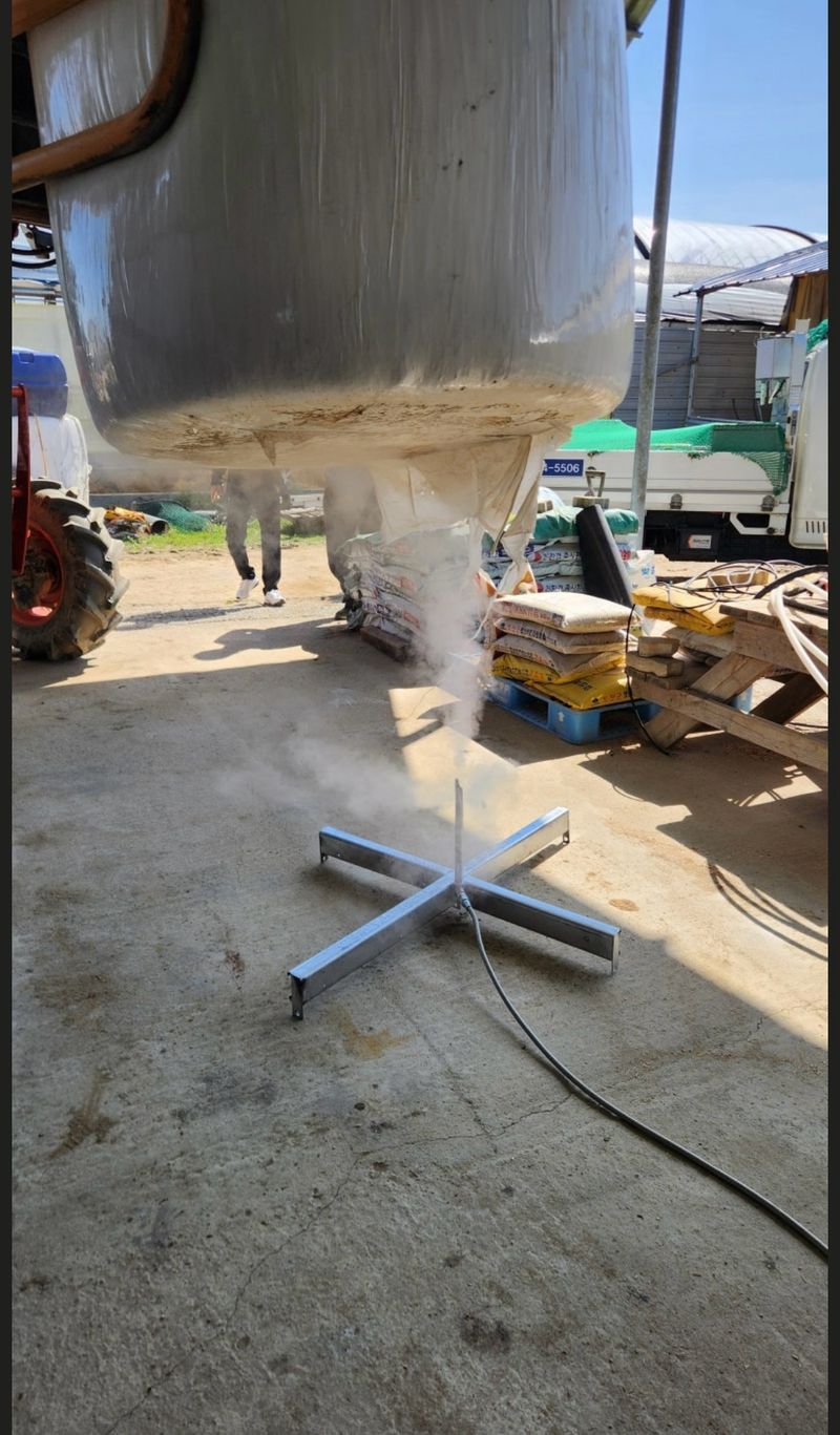 동성에너지님의 장터 판매 상품 [소농장 볏짚 살균 찜 전용 스팀전기보일러] 첨부 사진