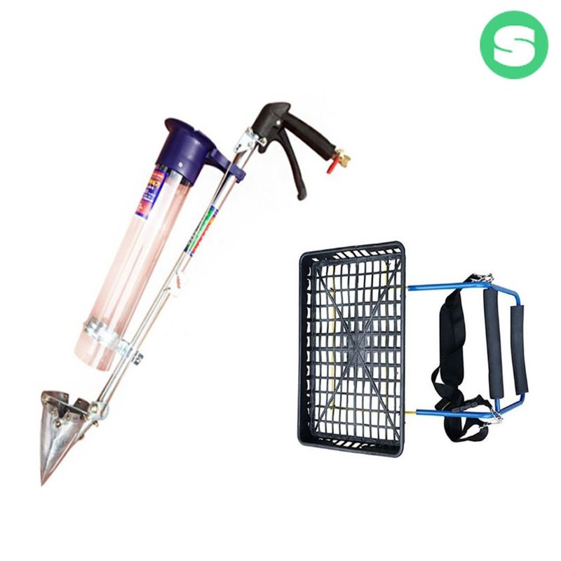 장터 상품 [카이로스특가 한손모종이식기 모종가방 이식기 국산] 썸네일