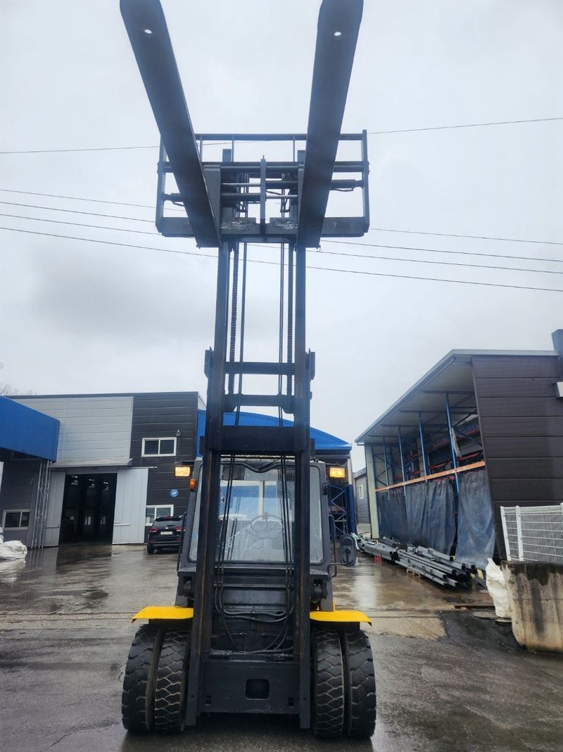 한효진님의 장터 판매 상품 [두산 7톤 하이마스트 자동발 디젤 중고지게차 ] 첨부 사진