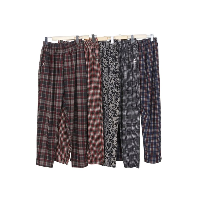 장터 상품 [여성용 간절기 체크무늬 몸빼바지 (색상랜덤)] 썸네일