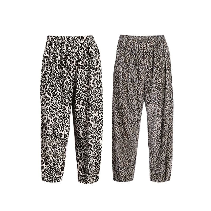 장터 상품 [여성용 간절기 호피무늬 몸빼바지 (색상랜덤)] 썸네일