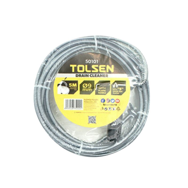 장터 상품 [[툴쎈] 배관 스프링 청소기 9.0mm x 5m (No. 50101)] 썸네일