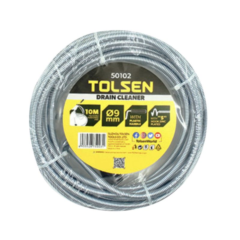 장터 상품 [[툴쎈] 배관 스프링 청소기 9.0mm x 10m (No. 50102)] 썸네일