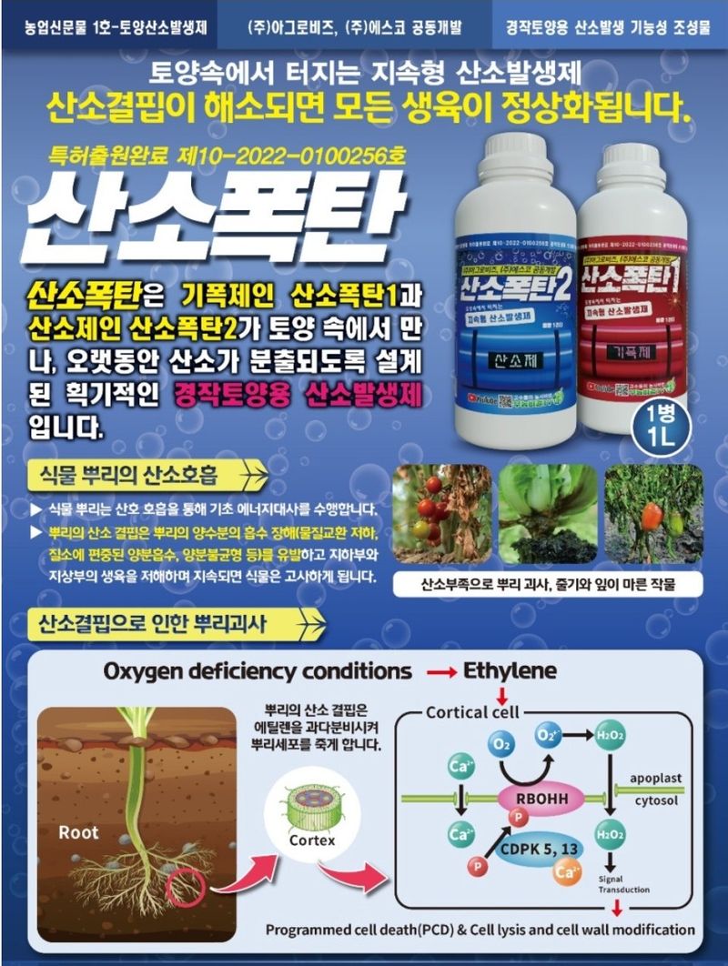 대산농사대장님의 장터 판매 상품 [산소폭탄세트 기폭제 전착제무료] 첨부 사진