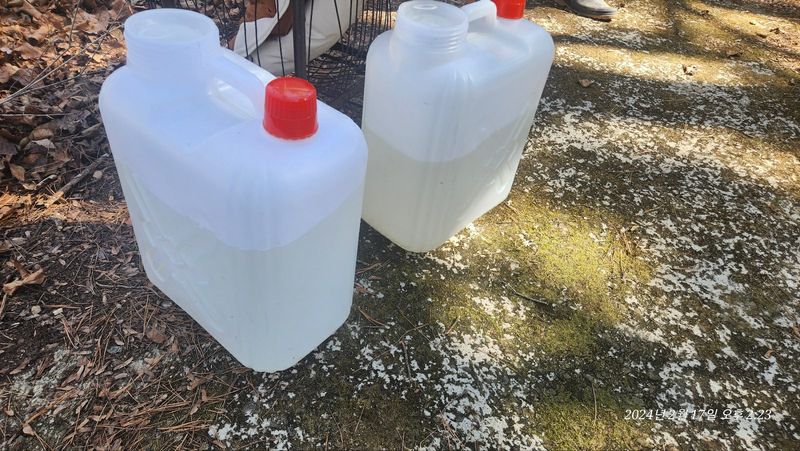 농부아내님의 장터 판매 상품 [지리산 산청 고로쇠 18kg[품절]] 첨부 사진