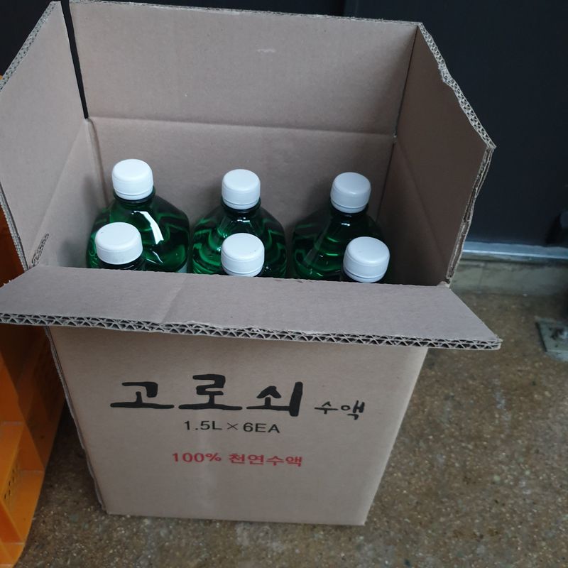 장터 상품 [고로쇠 수액 1.5L * 6개] 썸네일