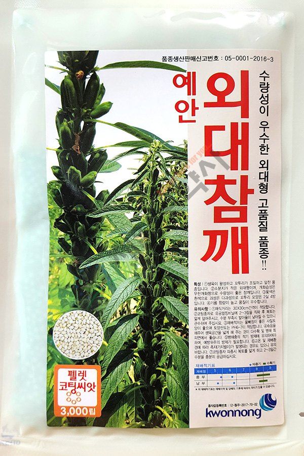 안산제일농약사님의 장터 판매 상품 [예안외대참깨 3000립 남은수량특가] 첨부 사진