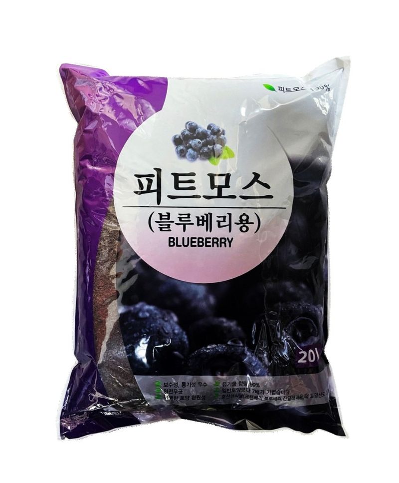 한농농약종묘사님의 장터 판매 상품 [피트모스(블루베리용) 20L] 첨부 사진