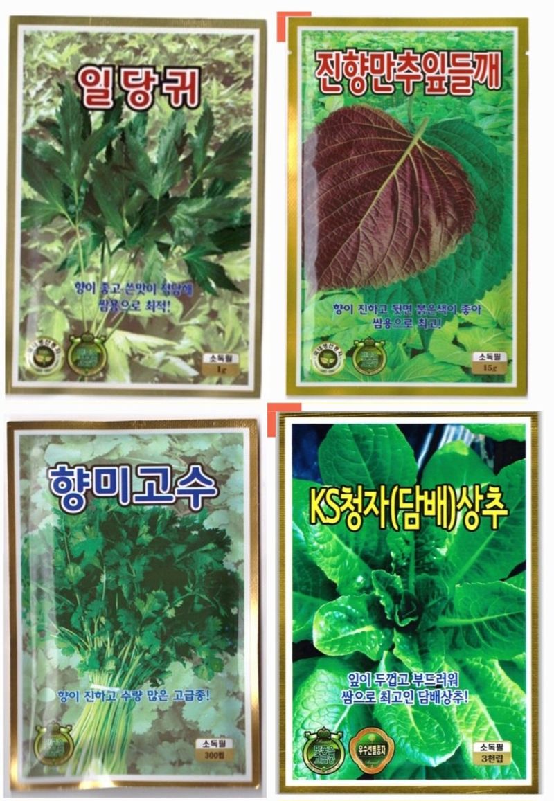 한농농약종묘사님의 장터 판매 상품 [쌈채소씨앗] 첨부 사진