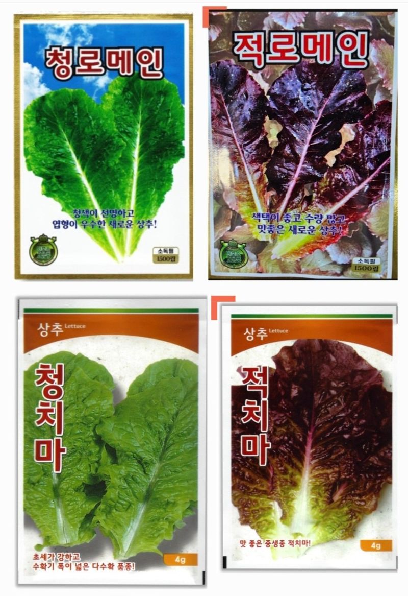 한농농약종묘사님의 장터 판매 상품 [쌈채소씨앗] 첨부 사진