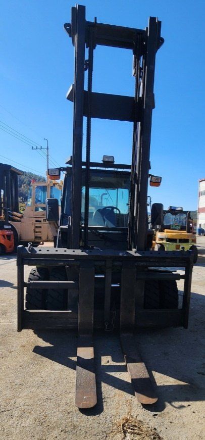 한효진님의 장터 판매 상품 [삼성 디젤8톤 하이마스트 중고지게차 ] 첨부 사진